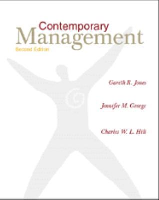 Contemporary Management 0072346310 Book Cover