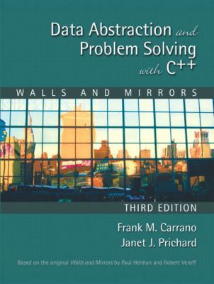 Data Abstraction and Problem Solving with C++: ... 0201741199 Book Cover