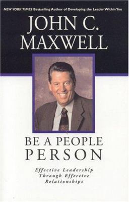 Be a People Person 0781449065 Book Cover