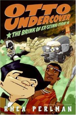 Otto Undercover #5: The Brink of Ex-stink-tion 0060755040 Book Cover