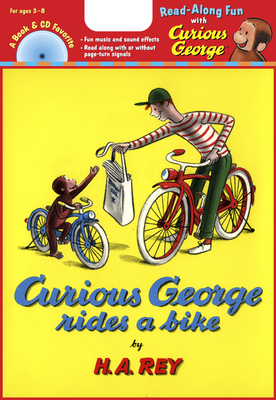 Curious George Rides a Bike Book & CD [With CD ... 061868946X Book Cover