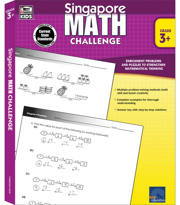 Singapore Math Challenge, Grades 3 - 5: Volume 19 1623990734 Book Cover