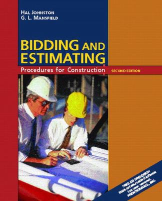 Bidding and Estimating Procedures for Construction 0130821977 Book Cover
