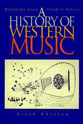 A History of Western Music 0393969045 Book Cover