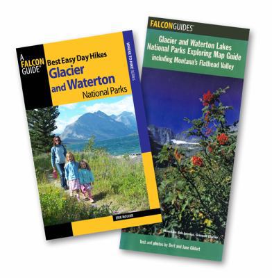 Hiking Guide & Trail Map Bundle: Glacier and Wa... 076278167X Book Cover