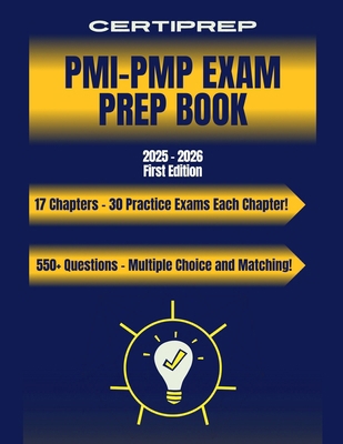 CertiPrep - PMI-PMP Exam Prep Book 2025-2026 B0G1SQKPSM Book Cover