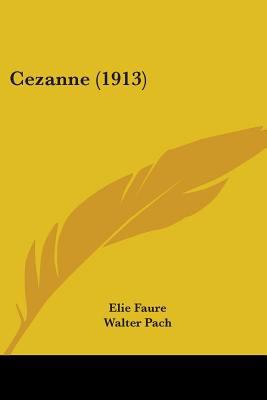 Cezanne (1913) 1436795664 Book Cover