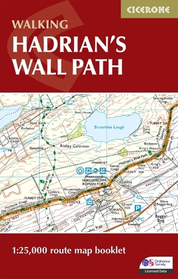 Hadrian's Wall Path Map Booklet: 1:25,000 OS Ro... 1786311518 Book Cover