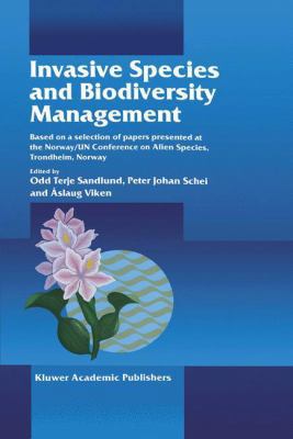 Invasive Species and Biodiversity Management 0412840804 Book Cover