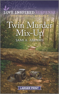 Twin Murder Mix-Up [Large Print] 1335587969 Book Cover