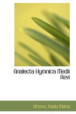 Analecta Hymnica Medii Aevi 1110336977 Book Cover