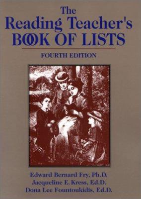 The Reading Teacher's Book of Lists 0130281859 Book Cover