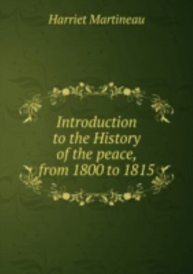 Introduction to the History of the Peac 5879170853 Book Cover