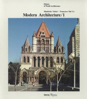 Modern Architecture Volume 1 0847807606 Book Cover