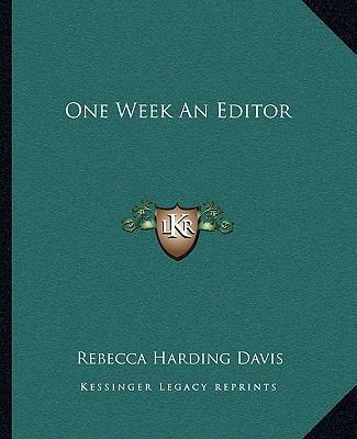 One Week An Editor 1162677805 Book Cover