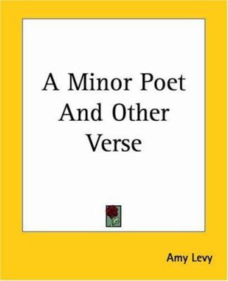 A Minor Poet And Other Verse 1419102346 Book Cover