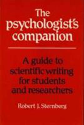 The Psychologist's Companion: A Guide to Scient... 0521349214 Book Cover