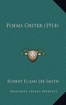 Poems Obiter (1914) 1164969447 Book Cover