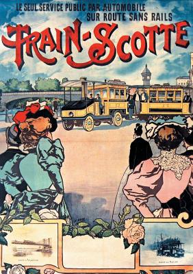 Carnet Ligné Affiche Train-Scotte Automobile [French] 2019120038 Book Cover
