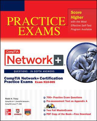 CompTIA Network+ Certification Practice Exams (... 0071788816 Book Cover
