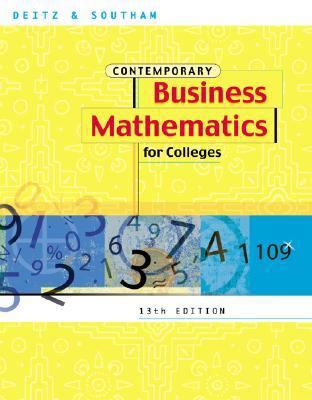 Contemporary Business Math for Colleges 032404299X Book Cover
