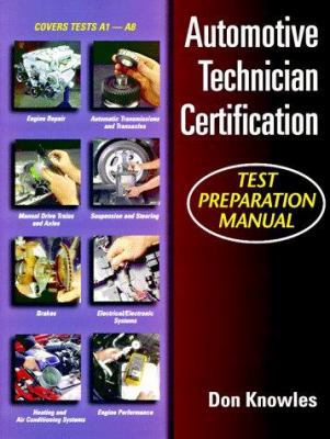 Automotive Technician's Certification Test Prep... 0827369344 Book Cover