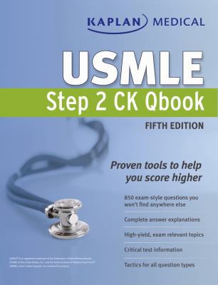 Kaplan Medical USMLE Step 2 Ck Qbook 1609782267 Book Cover