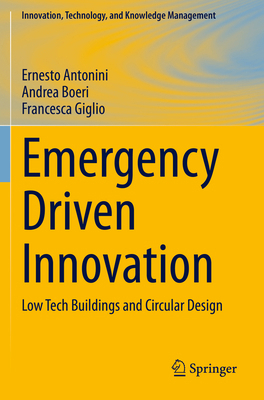 Emergency Driven Innovation: Low Tech Buildings... 3030559718 Book Cover