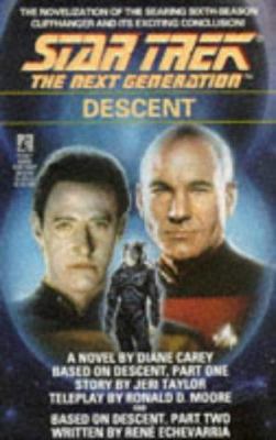 Descent (Star Trek: The Next Generation) 0671882678 Book Cover