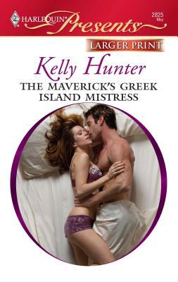 The Maverick's Greek Island Mistress [Large Print] 0373235895 Book Cover