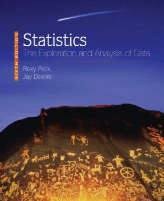 Statistics: The Exploration and Analysis of Dat... 0495390879 Book Cover