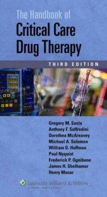 Handbook of Critical Care Drug Therapy 0781797632 Book Cover