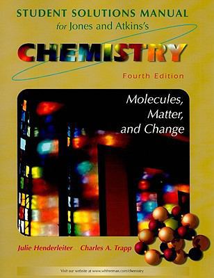 Solutions Manual for Chemistry: Molecules Matte... 0716734370 Book Cover