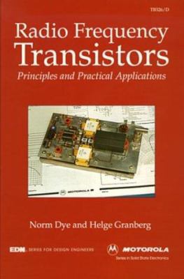 Radio Frequency Transistors: Principles and pra... 0750690593 Book Cover