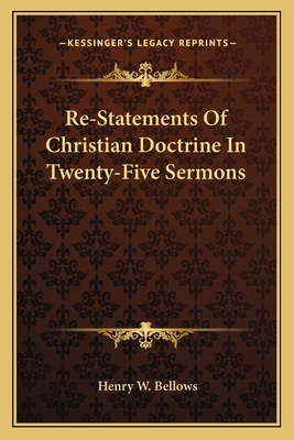 Re-Statements Of Christian Doctrine In Twenty-F... 1163118397 Book Cover