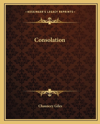 Consolation 1162632895 Book Cover