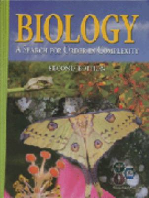 Biology a Search for Order in Complexity Studen... 1930367929 Book Cover