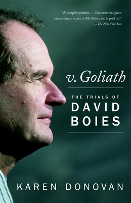 V. Goliath: The Trials of David Boies 0375726551 Book Cover
