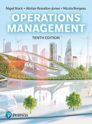 Slack: Operations Management 10th edition 1292408243 Book Cover