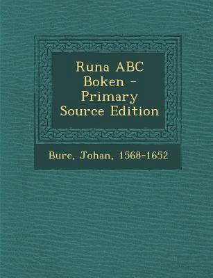Runa ABC Boken [Swedish] 1294061860 Book Cover