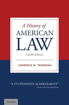 A History of American Law 0190070889 Book Cover
