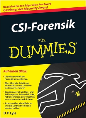 CSI-forensik Fur Dummies (German Edition) [German] 3527704698 Book Cover