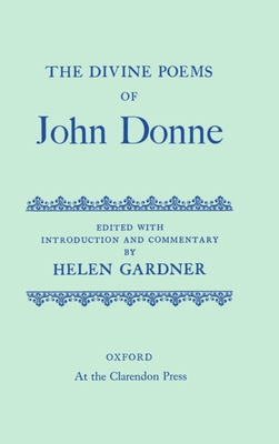 The Divine Poems of John Donne 0198127456 Book Cover