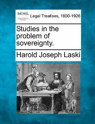 Studies in the Problem of Sovereignty. 1240126093 Book Cover