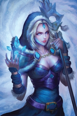 Crystal Maiden Dota 2 Notebook, Journal for Wri... 1672960061 Book Cover