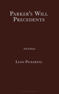Parker's Will Precedents 1526524368 Book Cover