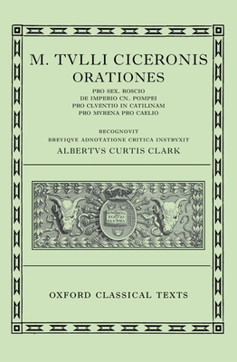 Orationes 0198146051 Book Cover