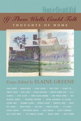 If These Walls Could Talk: Thoughts of Home 1588166112 Book Cover