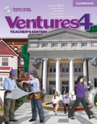 Ventures Level 4 Teacher's Edition with Teacher... B0073KBYAK Book Cover