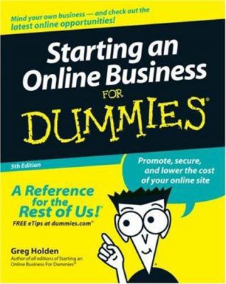 Starting an Online Business for Dummies 0470107391 Book Cover